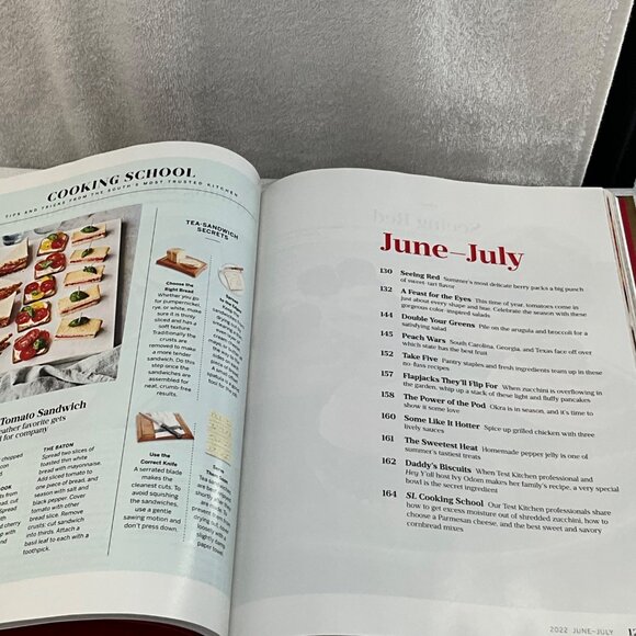 Southern Living 2022 Annual Recipes Hardcover Cookbook - Picture 5 of 5